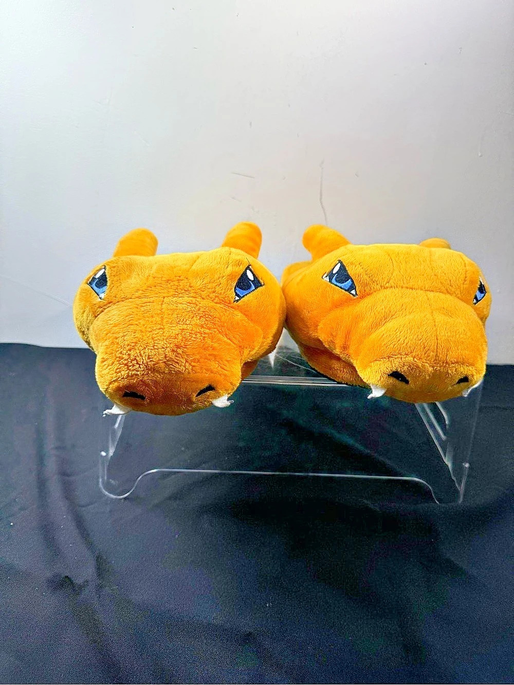Pokemon Pikachu Plush Character Slippers Kids XL Yellow